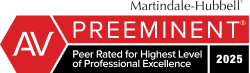 AV Preeminent Rating